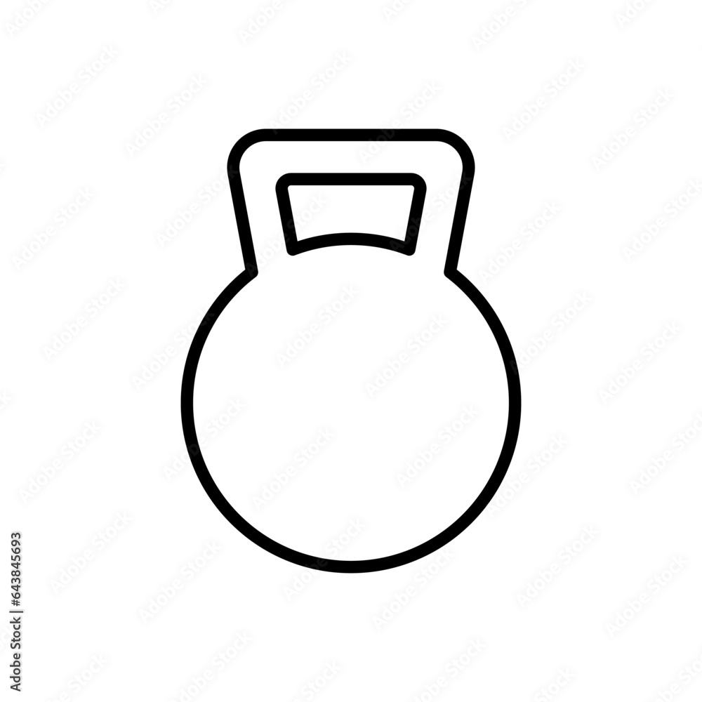 Kettle Bell icon vector design templates simple and modern Kettle Bell icon vector design templates simple and modern
