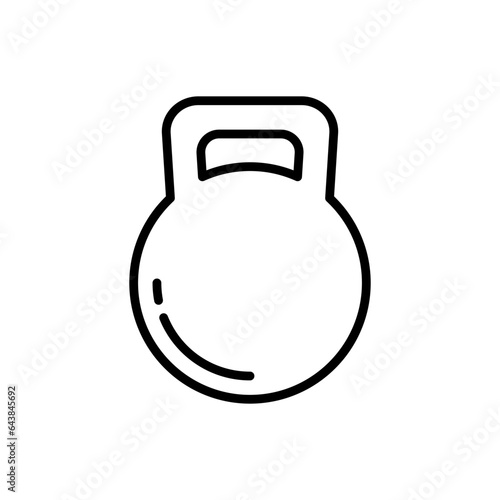 Kettle Bell icon vector design templates simple and modern