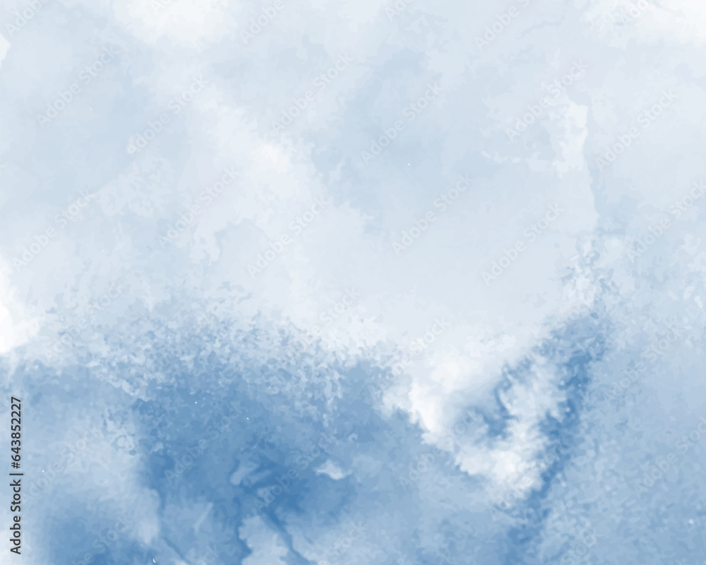 Fototapeta premium Abstract splashed watercolor background. Design for your cover, date, postcard, banner, logo.