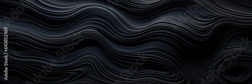 Black Slime Creative Abstract Photorealistic Texture. Screen Wallpaper. Digiral Art. Abstract Bright Surface Background. Ai Generated Vibrant Texture Pattern.