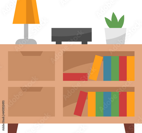 Simple Desk Illustration