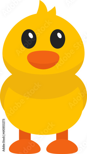 Cute Baby Duck Illustration © Jeloart