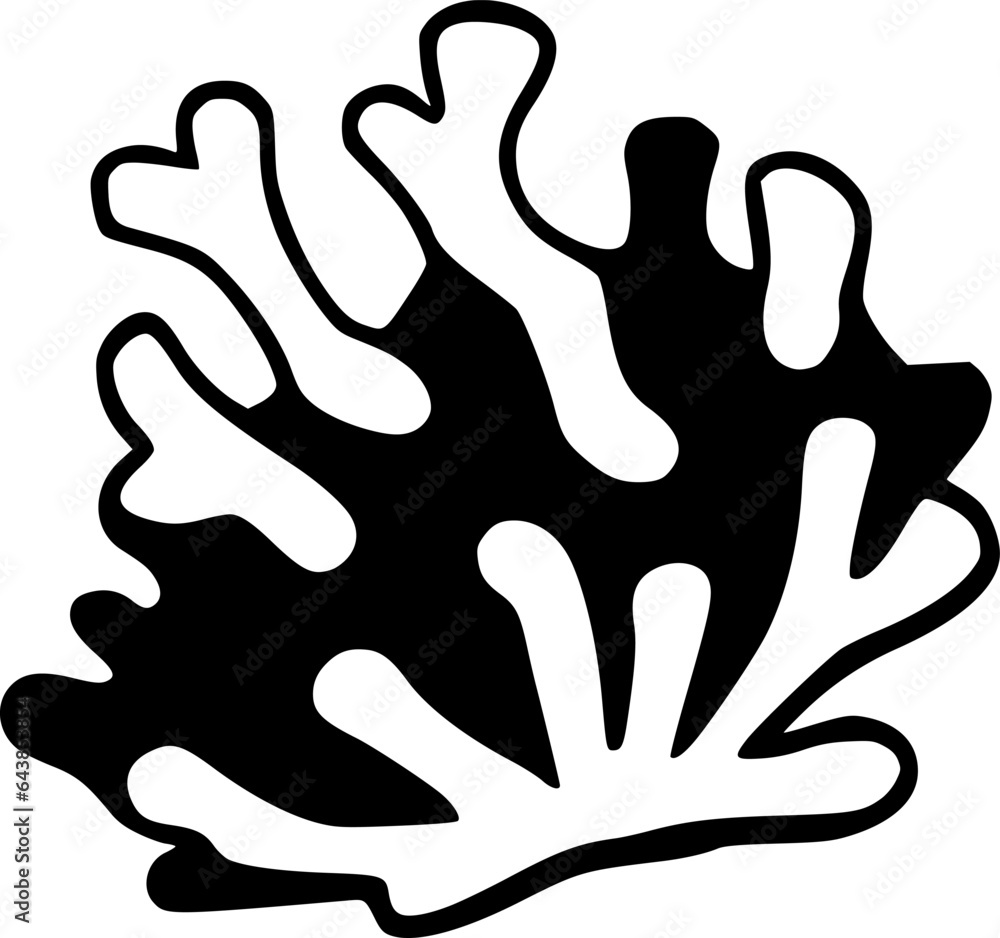 coral icon shape