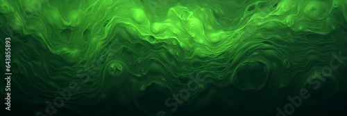 Green Slime Creative Abstract Photorealistic Texture. Screen Wallpaper. Digiral Art. Abstract Bright Surface Background. Ai Generated Vibrant Texture Pattern.