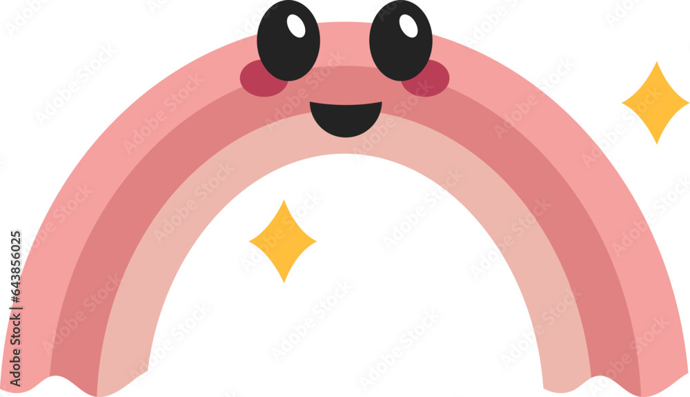 Fototapeta premium Cute Abstract Character