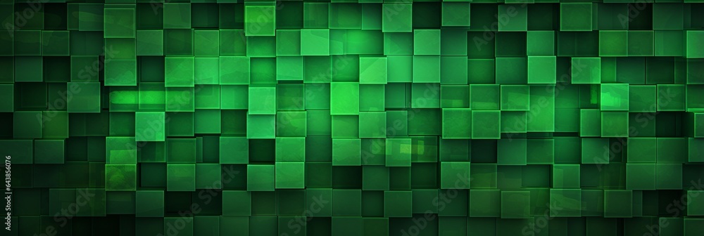 Fototapeta premium Green Creative Abstract Photorealistic Texture. Screen Wallpaper. Digiral Art. Abstract Bright Surface Background. Ai Generated Vibrant Texture Pattern.