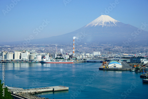 Mt. Fuji from Tagonoura, Japan,Shizuoka Prefecture,Fuji, Shizuoka photo