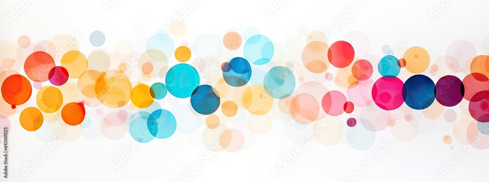 rainbow circles in different colors, in the style of contemporary candy-coated, abstraction rainbow circles in different colors, in the style of contemporary candy-coated, abstraction