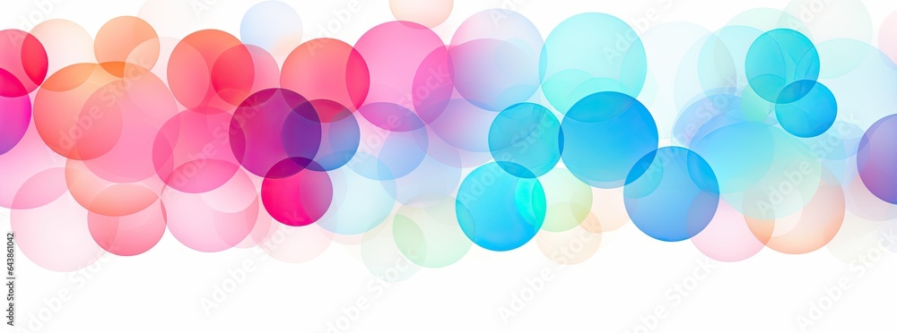 rainbow circles in different colors, in the style of contemporary candy-coated, abstraction rainbow circles in different colors, in the style of contemporary candy-coated, abstraction