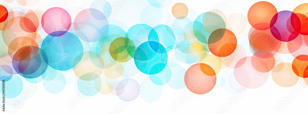 rainbow circles in different colors, in the style of contemporary candy-coated, abstraction rainbow circles in different colors, in the style of contemporary candy-coated, abstraction