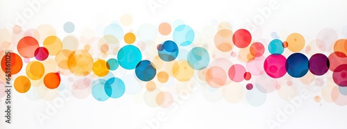 rainbow circles in different colors, in the style of contemporary candy-coated, abstraction