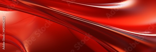 Red Glossy Surface Creative Abstract Photorealistic Texture. Screen Wallpaper. Digiral Art. Abstract Bright Surface Background. Ai Generated Vibrant Texture Pattern. © Vector Juice