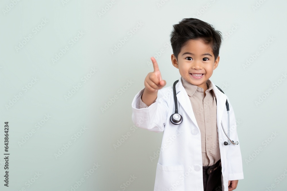 asian little child boy dressed as doctor asian little child boy dressed as doctor