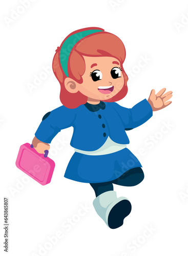student back to school happy