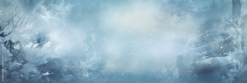 Winter Creative Abstract Photorealistic Texture. Screen Wallpaper. Digiral Art. Abstract Bright Surface Background. Ai Generated Vibrant Texture Pattern.