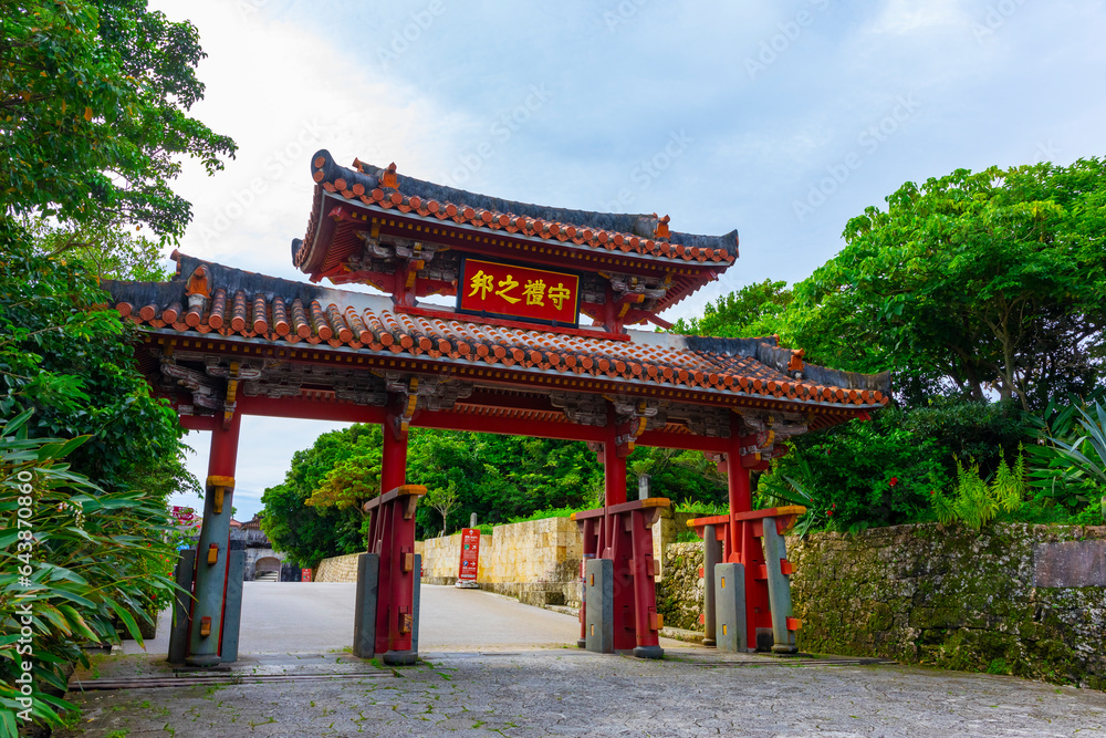Shureimon of Shuri Castle, Japan,Okinawa Prefecture,Naha, Okinawa Shureimon of Shuri Castle, Japan,Okinawa Prefecture,Naha, Okinawa