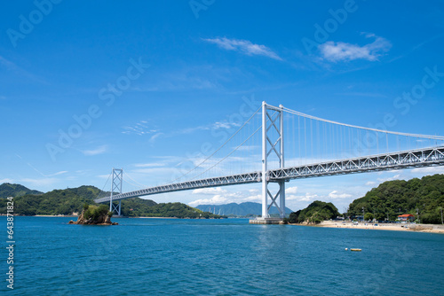 Innoshima Ohashi Bridge, Hiroshima Prefecture,Onomichi, Hiroshima,Japan photo