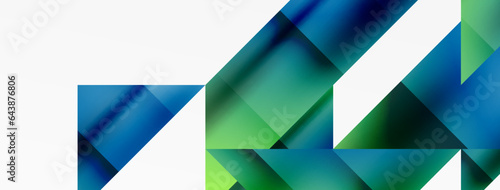 Captivating vector abstraction. Triangles interlock in mesmerizing dance, crafting dynamic geometric backdrop. Fusion of shapes and angles creates artful symphony of modern design