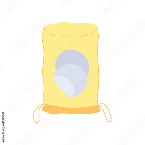 pad cotton pads cartoon. makeup beauty, facial hygiene, soft healthy pad cotton pads sign. isolated symbol vector illustration