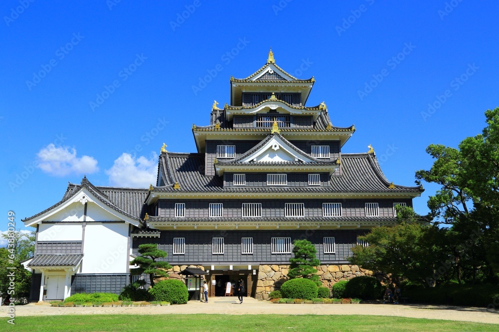 Okayama Castle, Japan,Okayama Prefecture,Okayama city Okayama Castle, Japan,Okayama Prefecture,Okayama city
