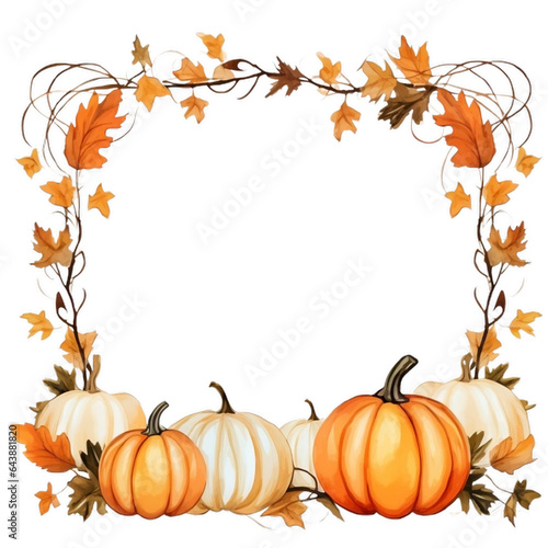 pumpkin frame
