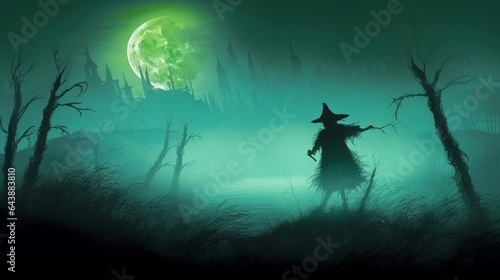 witch at night