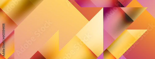 Captivating vector abstraction. Triangles interlock in mesmerizing dance, crafting dynamic geometric backdrop. Fusion of shapes and angles creates artful symphony of modern design