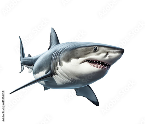 great shark isolated © Stock Photo For You