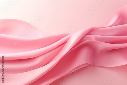 pink wavy cloth background