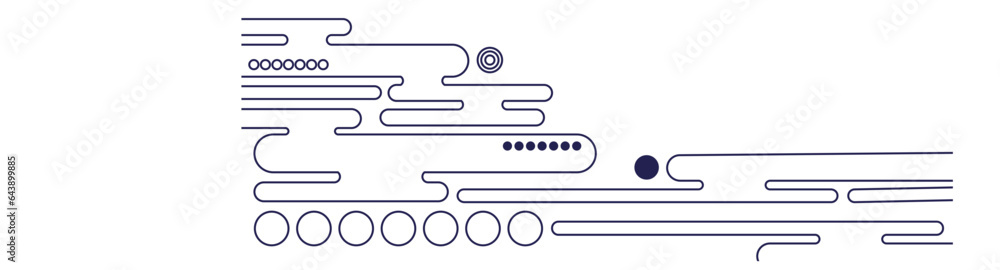 modern geometric rounded line shapes corner modern geometric rounded line shapes corner
