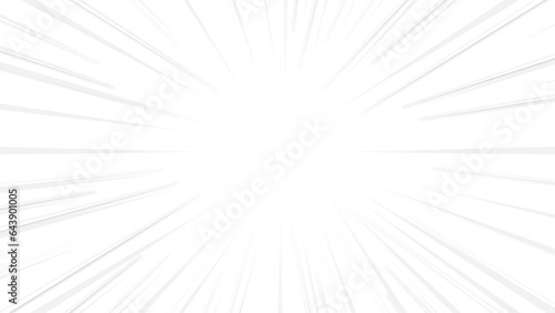 Abstract white rays background. Light white sunburst abstract background. Pop art style with empty space. Vector