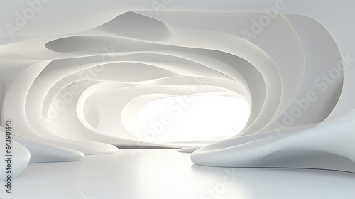 white background 3d rendering