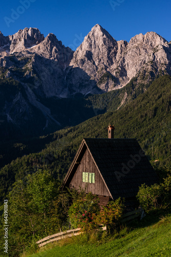 The beautiful nature of the Slovenian Alps. The Julian Alps. Summer in Triglav National Park. © Stanislav
