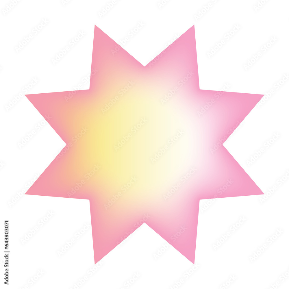 Inner glow spike circle shape Inner glow spike circle shape