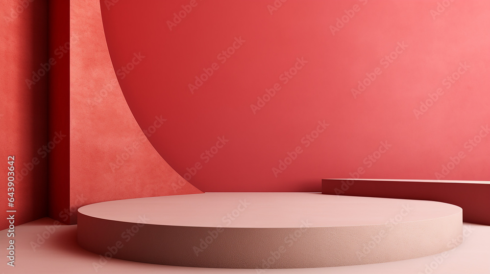 abstract podium background mockup for product showcase studio abstract podium background mockup for product showcase studio