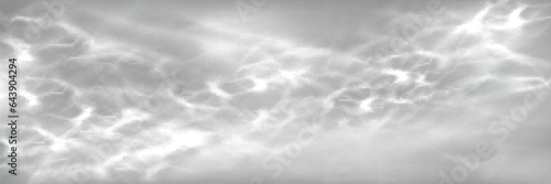 White water wave light surface overlay background. 3d clear ocean surface pattern with reflection effect backdrop. Marble desaturated texture. Sunny aqua ripple movement with shiny refraction