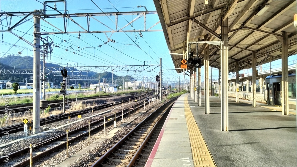 JR Maibara Station, Shiga, Japan