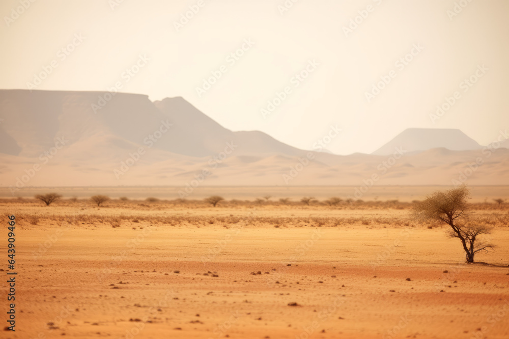 African landscape, Kalahari Desert, Namibia African landscape, Kalahari Desert, Namibia