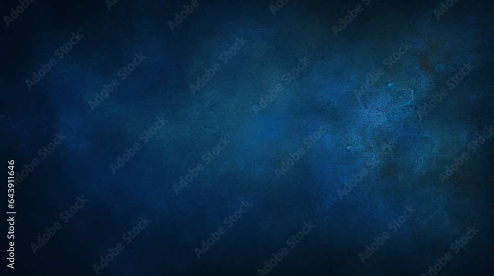 Dark blue background with a grunge texture, abstract background design, Generative AI Dark blue background with a grunge texture, abstract background design, Generative AI