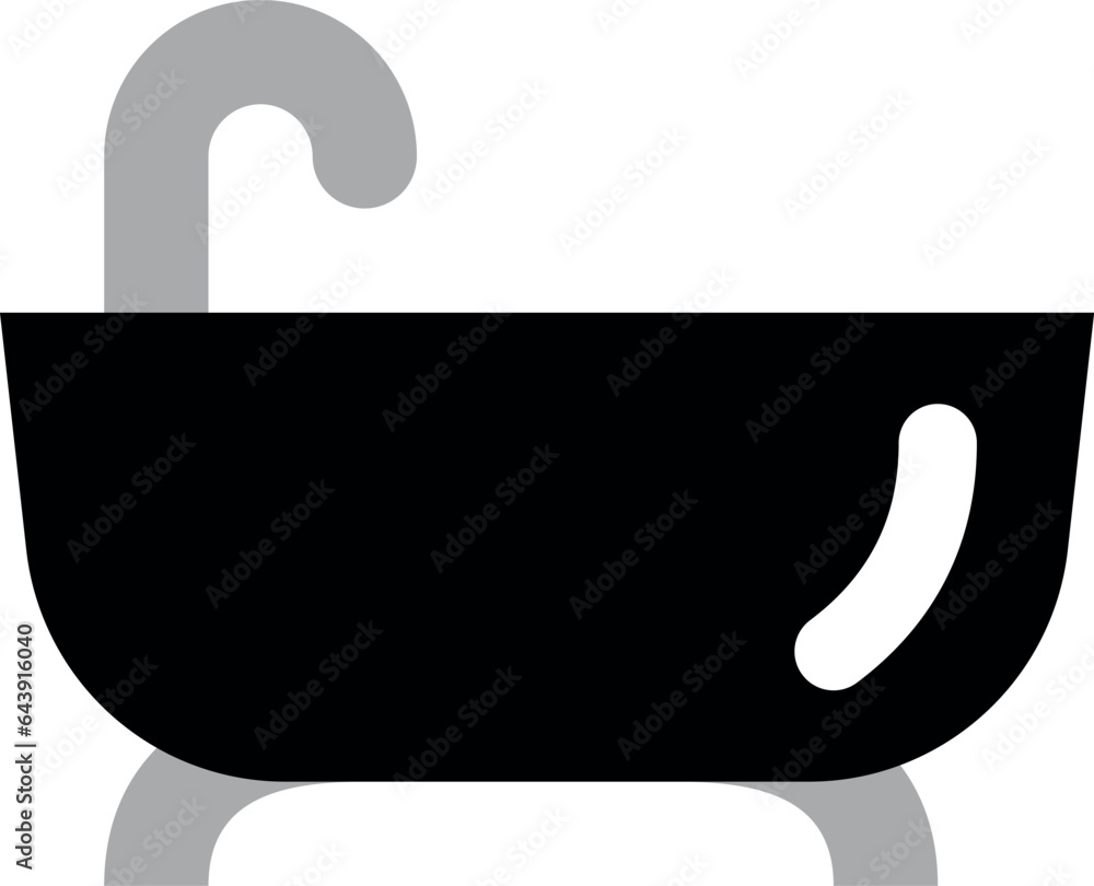 Jacuzzi icon, Hot tub symbol, Relaxation illustration, Spa emblem