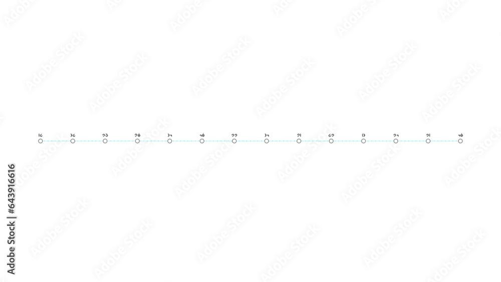 Animated sci-fi element HUD line with cryptic symbols. Animated sci-fi element HUD line with cryptic symbols.