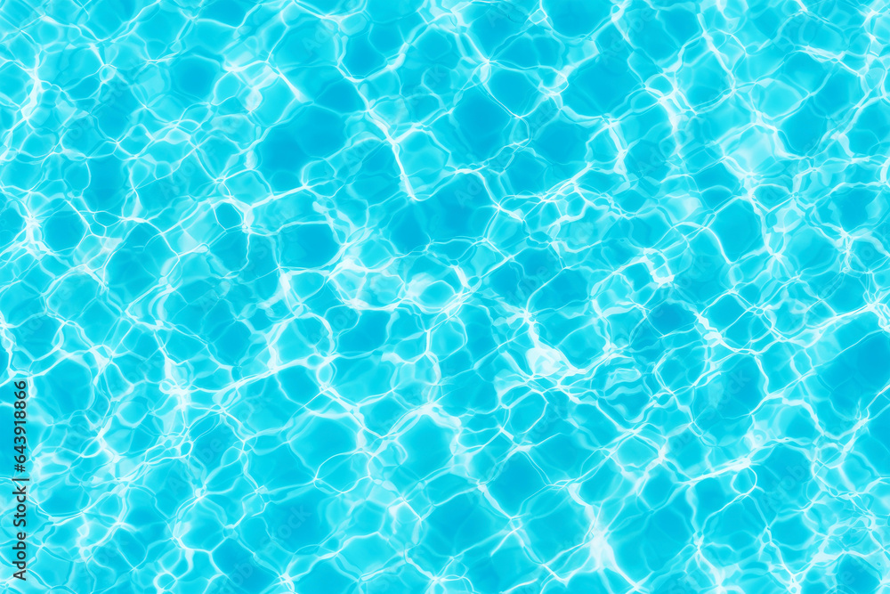 Seamless texture of blue pool water surface with ripples Seamless texture of blue pool water surface with ripples