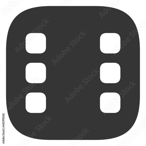 film icon フィルムアイコン 塗り