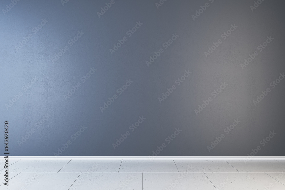Modern gallery interior with mock up place on concrete wall. 3D Rendering. Modern gallery interior with mock up place on concrete wall. 3D Rendering.