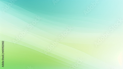 3d Light Green Blue Ecological Background