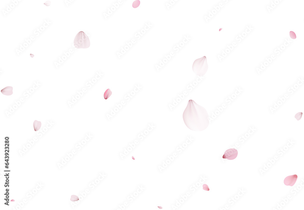 Romantic Sakura Background - obrazy, fototapety, plakaty 