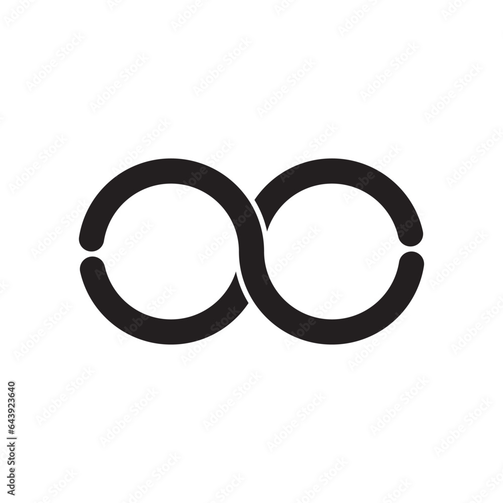 infinity icon vector infinity icon vector