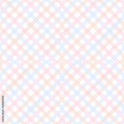 Background image of pastel colored plaid,