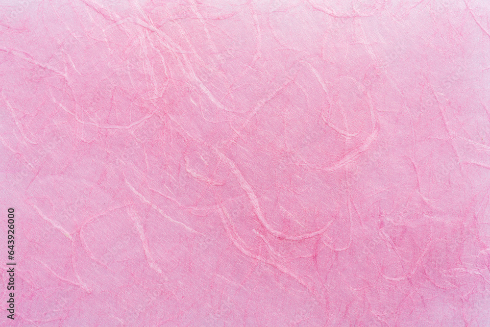 Washi, Decorative Japanese paper texture background, light pink