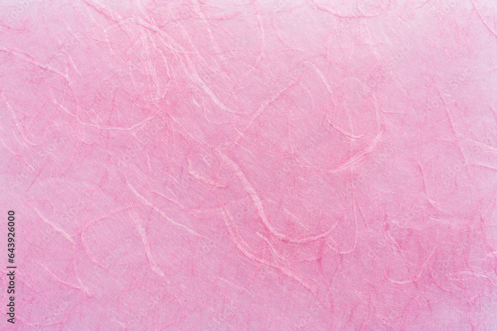 Obraz premium Washi, Decorative Japanese paper texture background, light pink